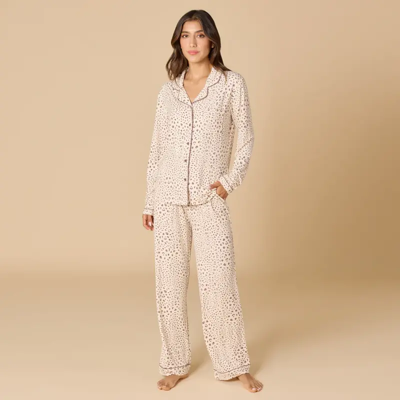 Softies Aria Slim Notch Collar PJ Set
