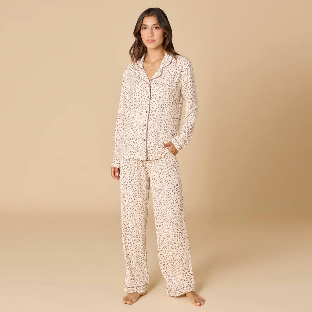Softies Aria Slim Notch Collar PJ Set
