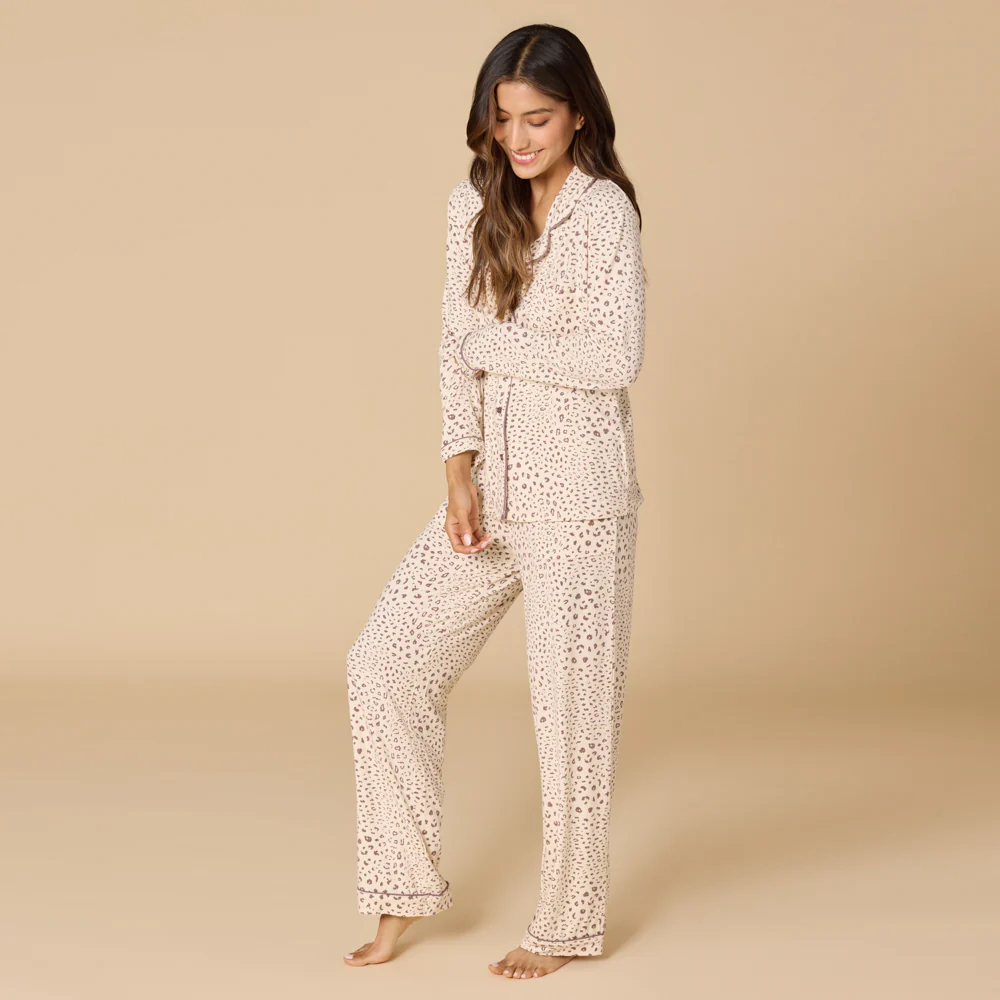 Softies Aria Slim Notch Collar PJ Set