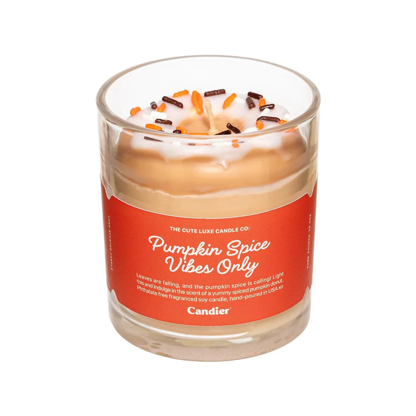 Candier Pumpkin Spice Vibes Only Candle