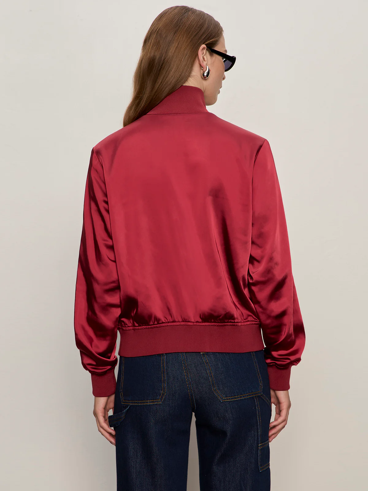 Sanctuary Satin Track Jacket