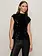Sanctuary Funnel Neck Sequin Top