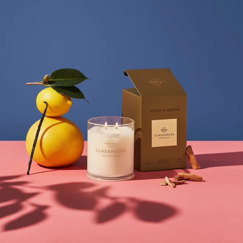 Glasshouse Fragrances Kyoto in Bloom 13.4oz Candle