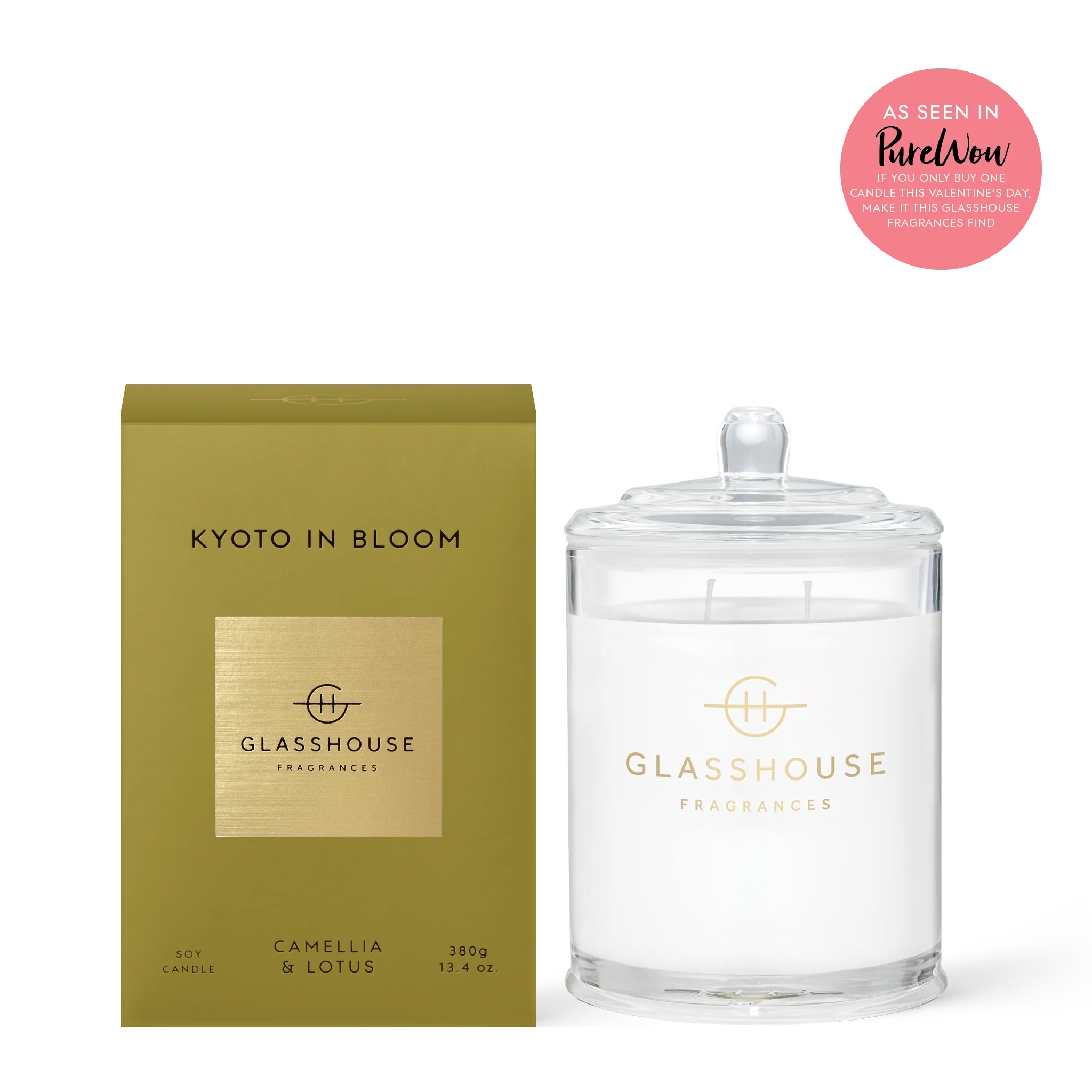 Glasshouse Fragrances Kyoto in Bloom 13.4oz Candle
