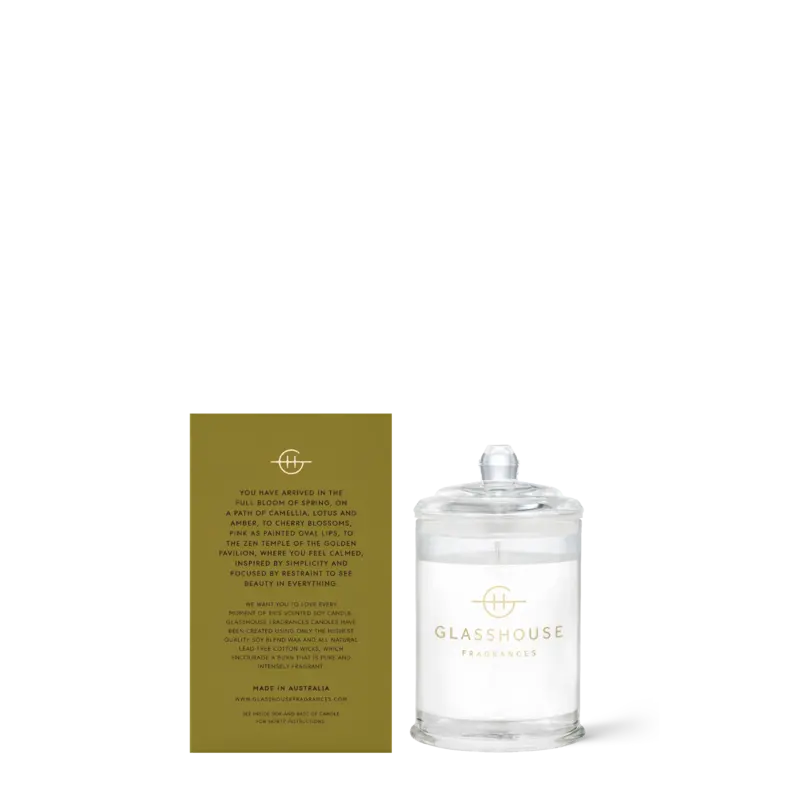 Glasshouse Fragrances Kyoto in Bloom 2.1oz Candle
