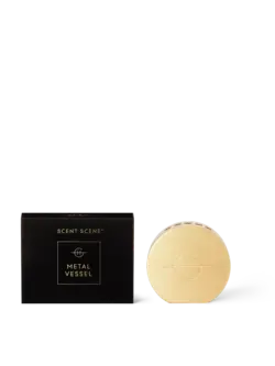 Glasshouse Fragrances Scent Scene Metal Vase-Gold