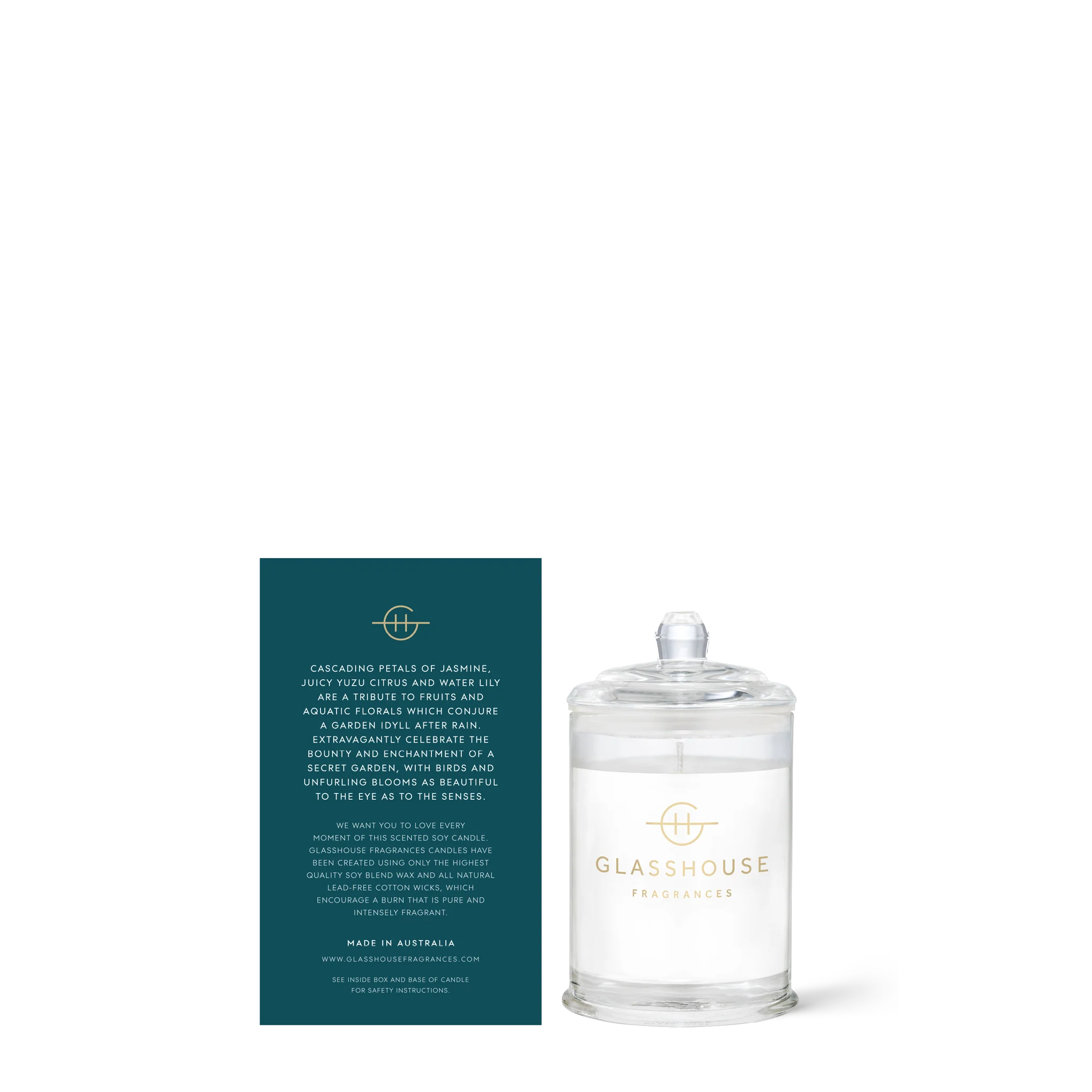 Glasshouse Fragrances Velvet Rhapsody 2.1oz Candle