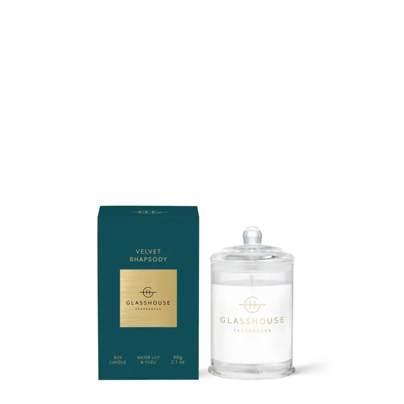 Glasshouse Fragrances Velvet Rhapsody 2.1oz Candle