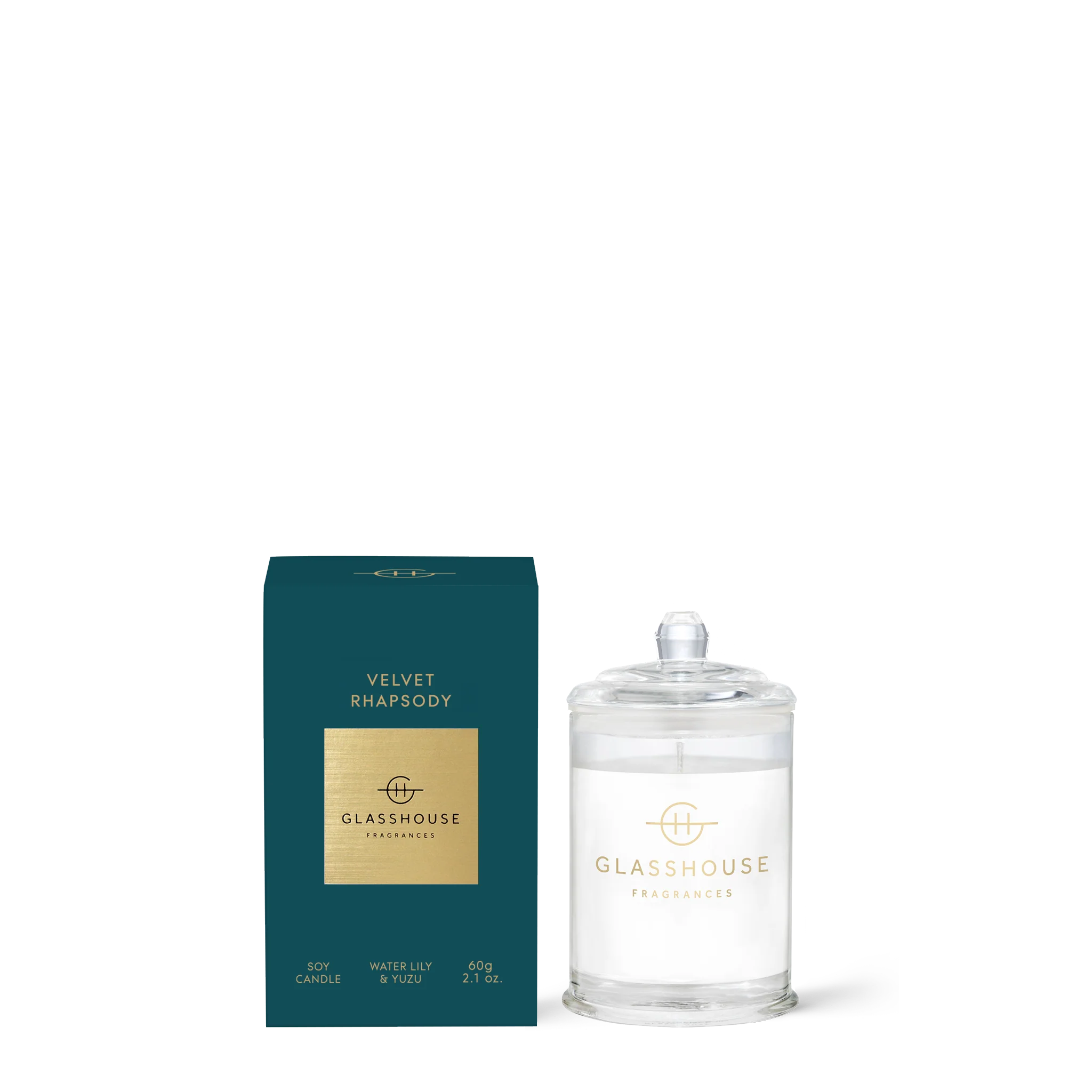 Glasshouse Fragrances Velvet Rhapsody 2.1oz Candle