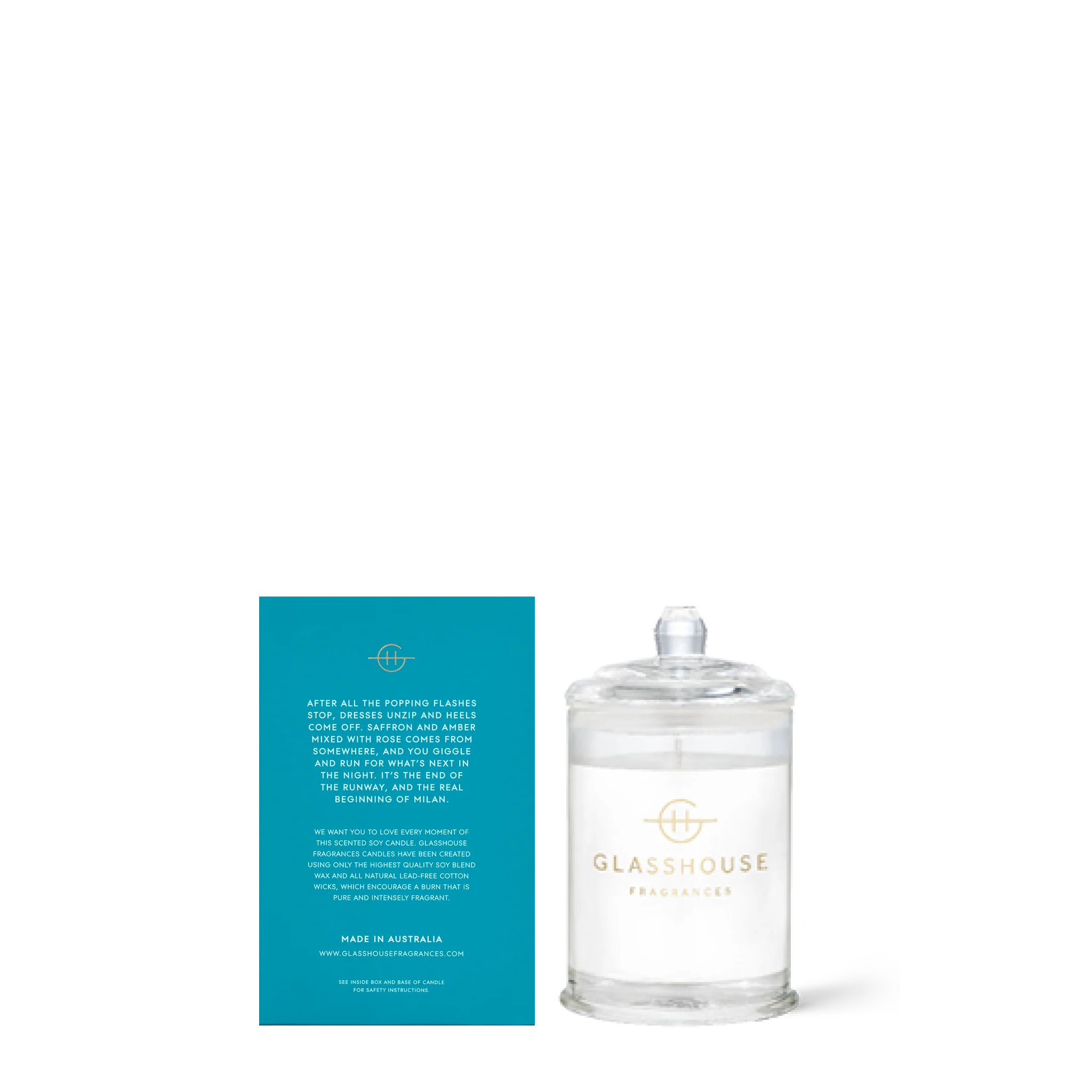 Glasshouse Fragrances Midnight in Milan 2.1oz Candle