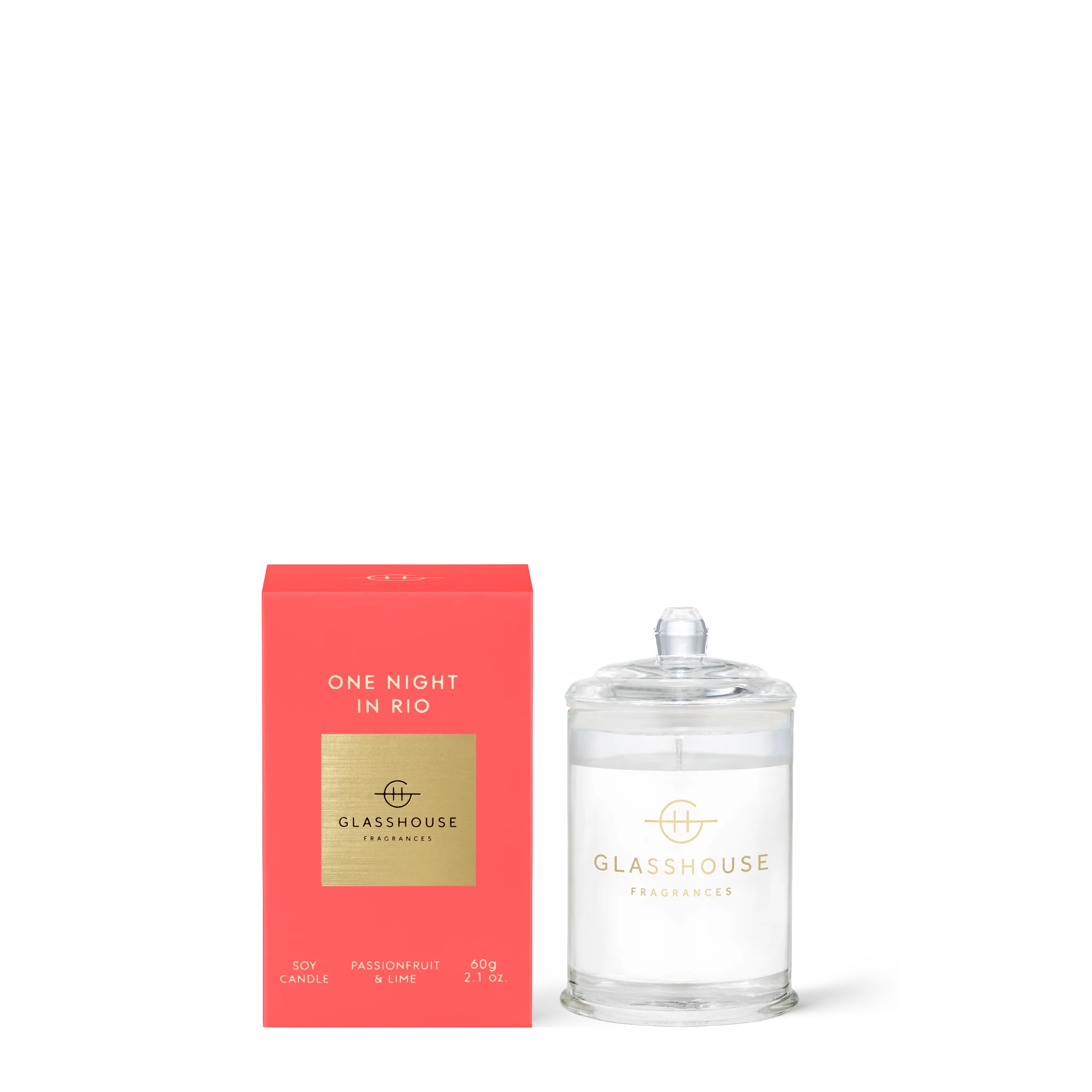 Glasshouse Fragrances One Night in Rio 2.1oz Candle