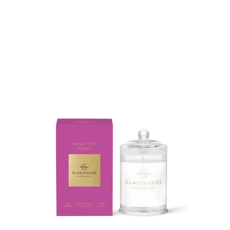 Glasshouse Fragrances Music City Magic 2.1oz Candle