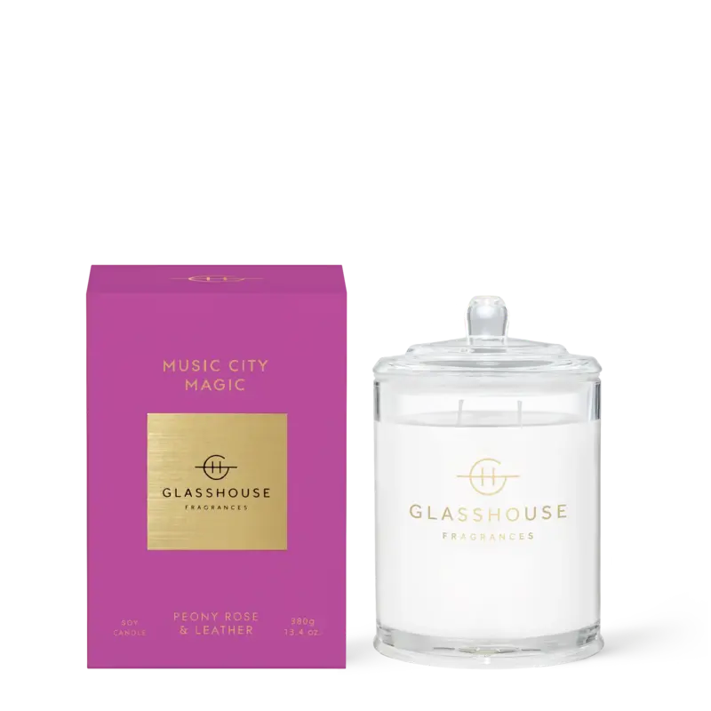 Glasshouse Fragrances Music City Magic 13.4oz Candle