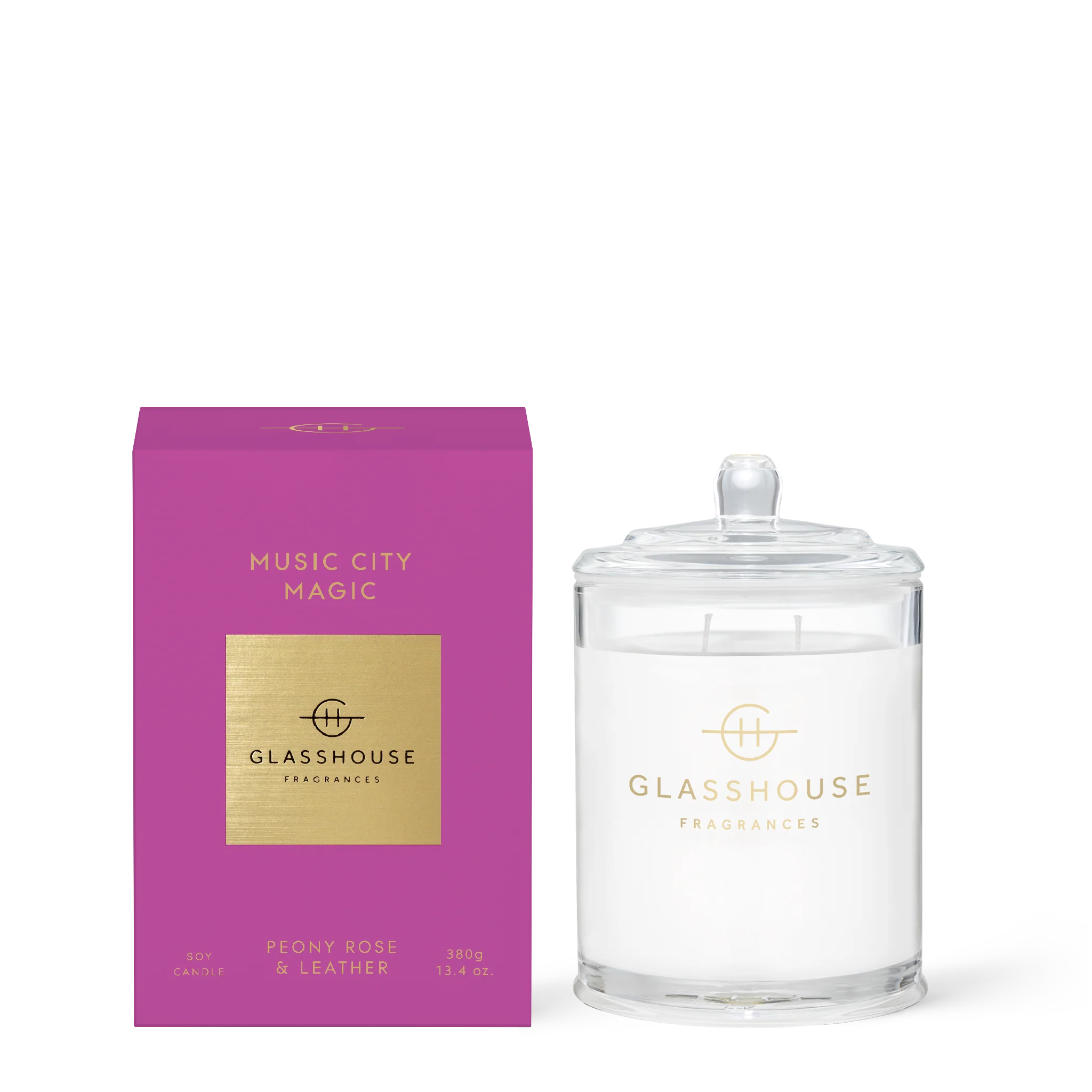 Glasshouse Fragrances Music City Magic 13.4oz Candle