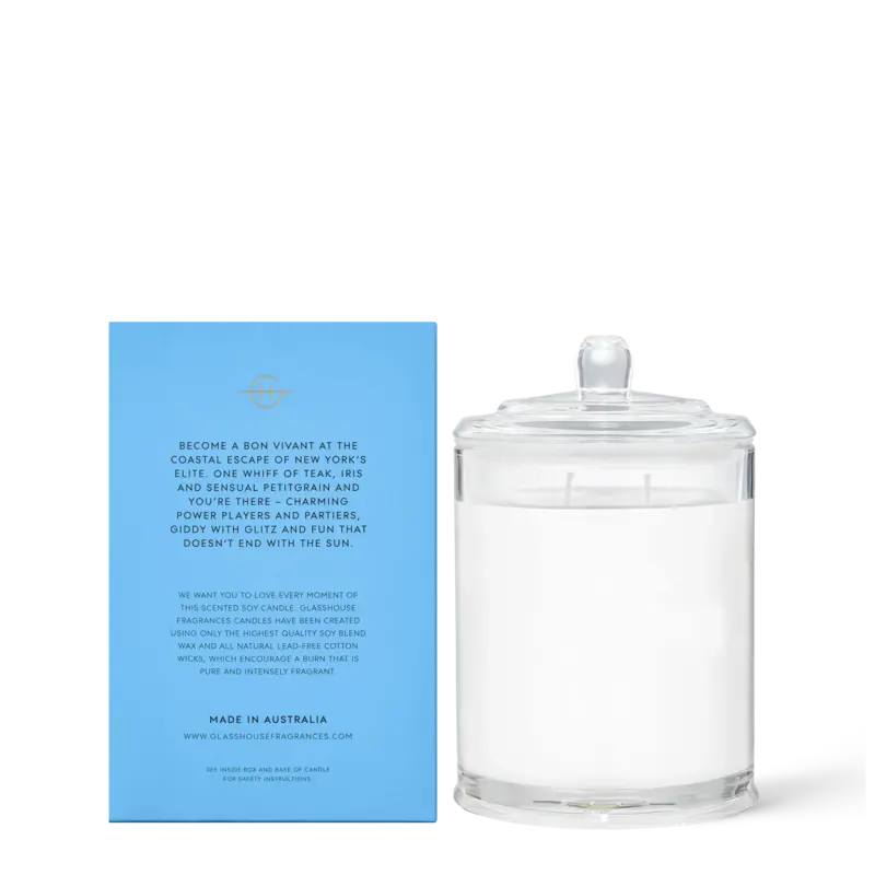 Glasshouse Fragrances The Hamptons 13.4 oz Candle