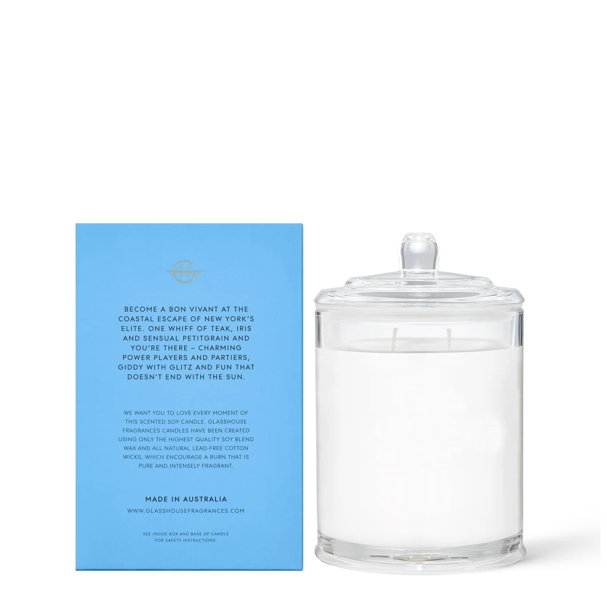 Glasshouse Fragrances The Hamptons 13.4 oz Candle