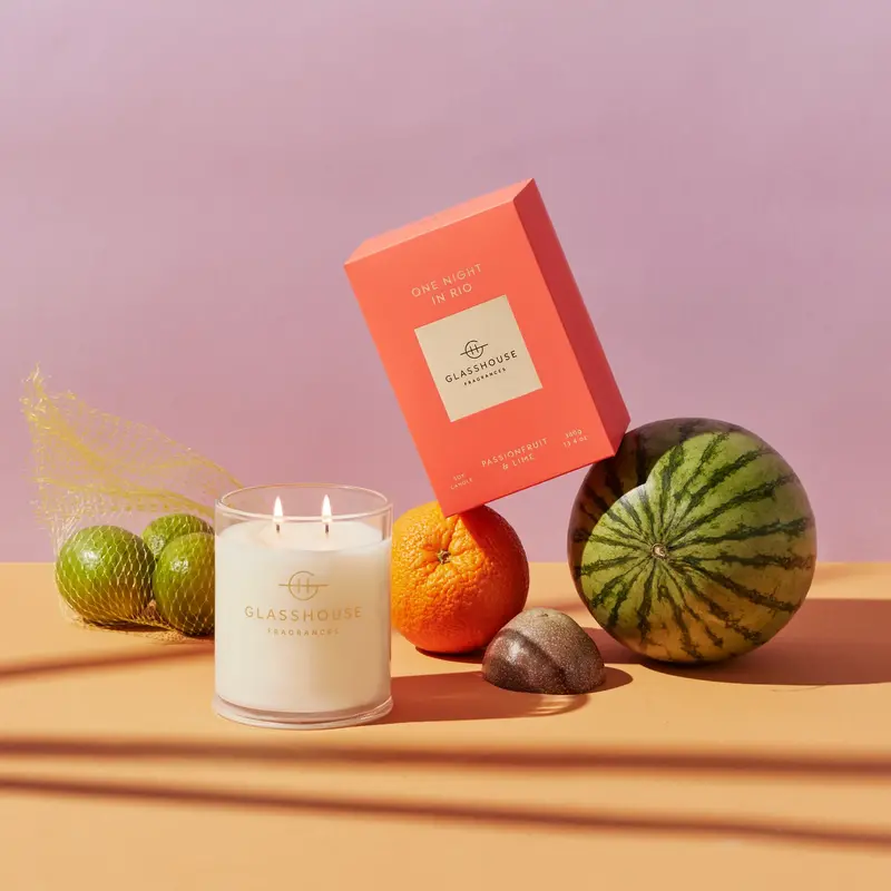 Glasshouse Fragrances One Night in Rio 13.4oz Candle
