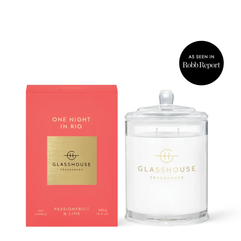 Glasshouse Fragrances One Night in Rio 13.4oz Candle