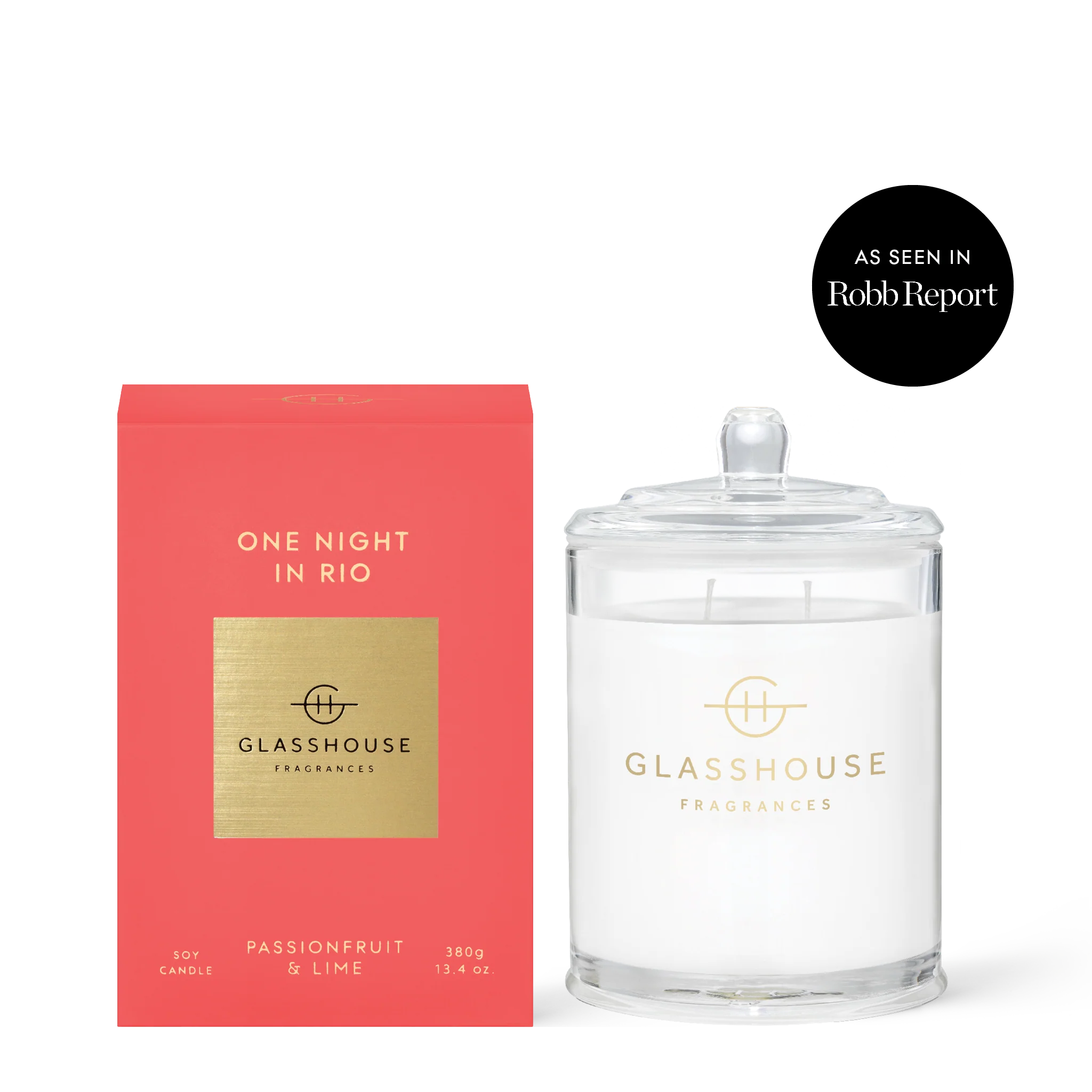 Glasshouse Fragrances One Night in Rio 13.4oz Candle
