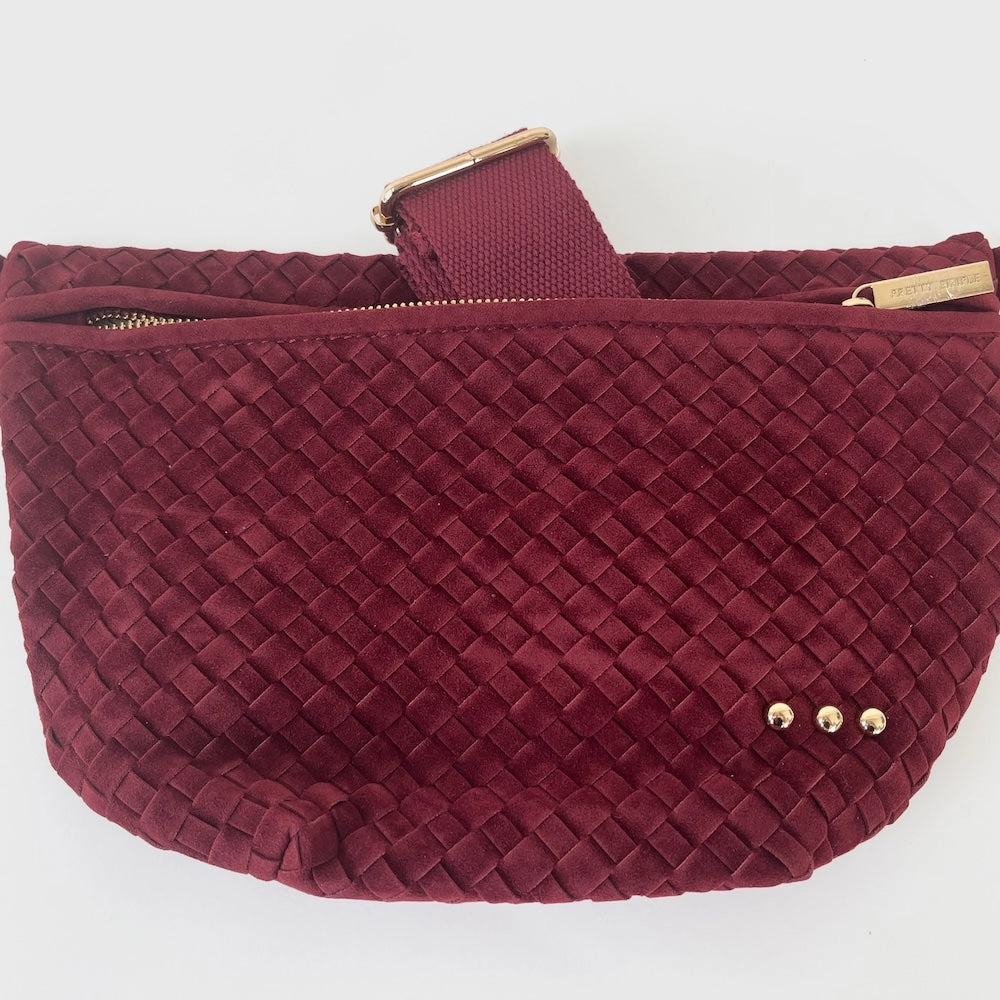 Westlyn Suede Woven Bag