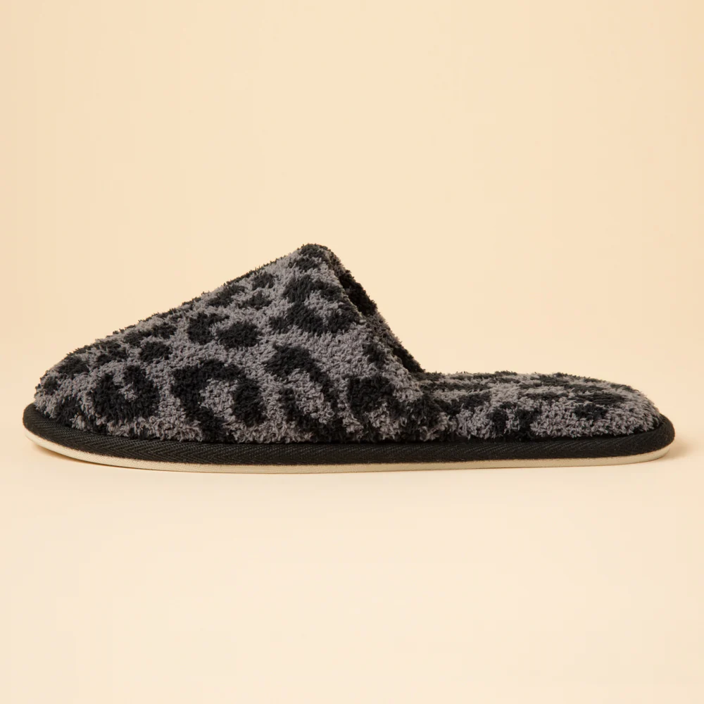 Softies Marshmallow Leopard Slippers