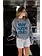 Sunny Somewhere Stay Home Club-Raglan Crew