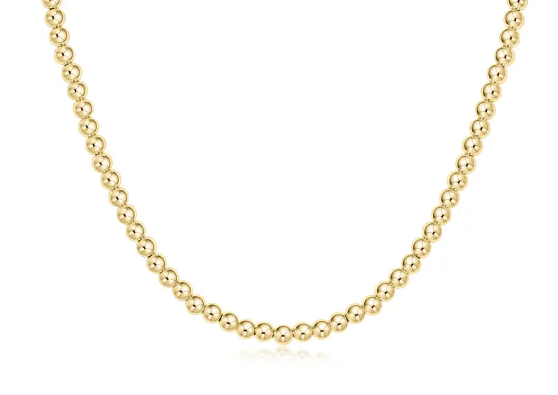 enewton 15" Choker Hope Unwritten-4mm Gold