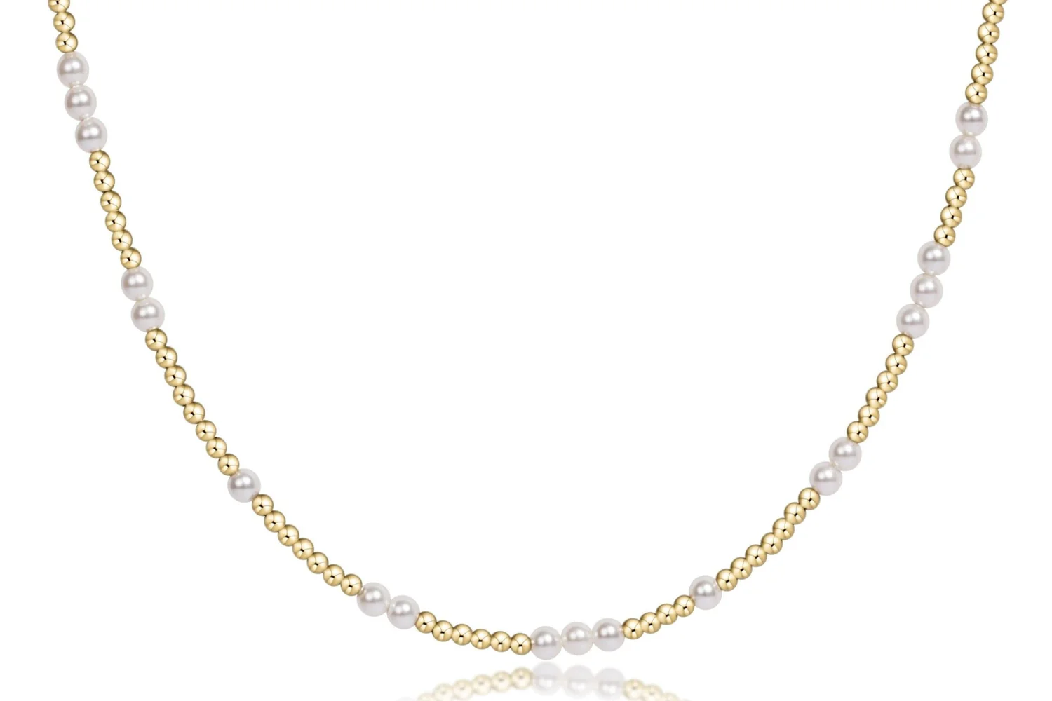 enewton 15" Choker Hope Unwritten-3mm Pearl