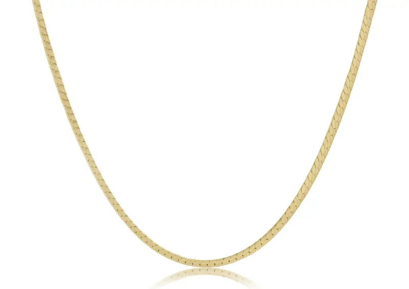 enewton 17" Choker Herringbone Chain-Gold