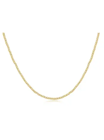 enewton 17" Choker Classic Gold 2mm Bead