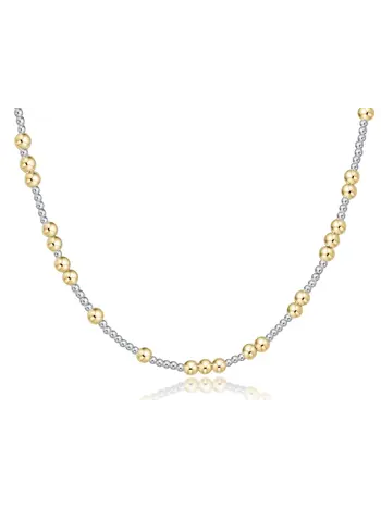 enewton 15" Choker Hope Unwritten-4mm Mixed Metal