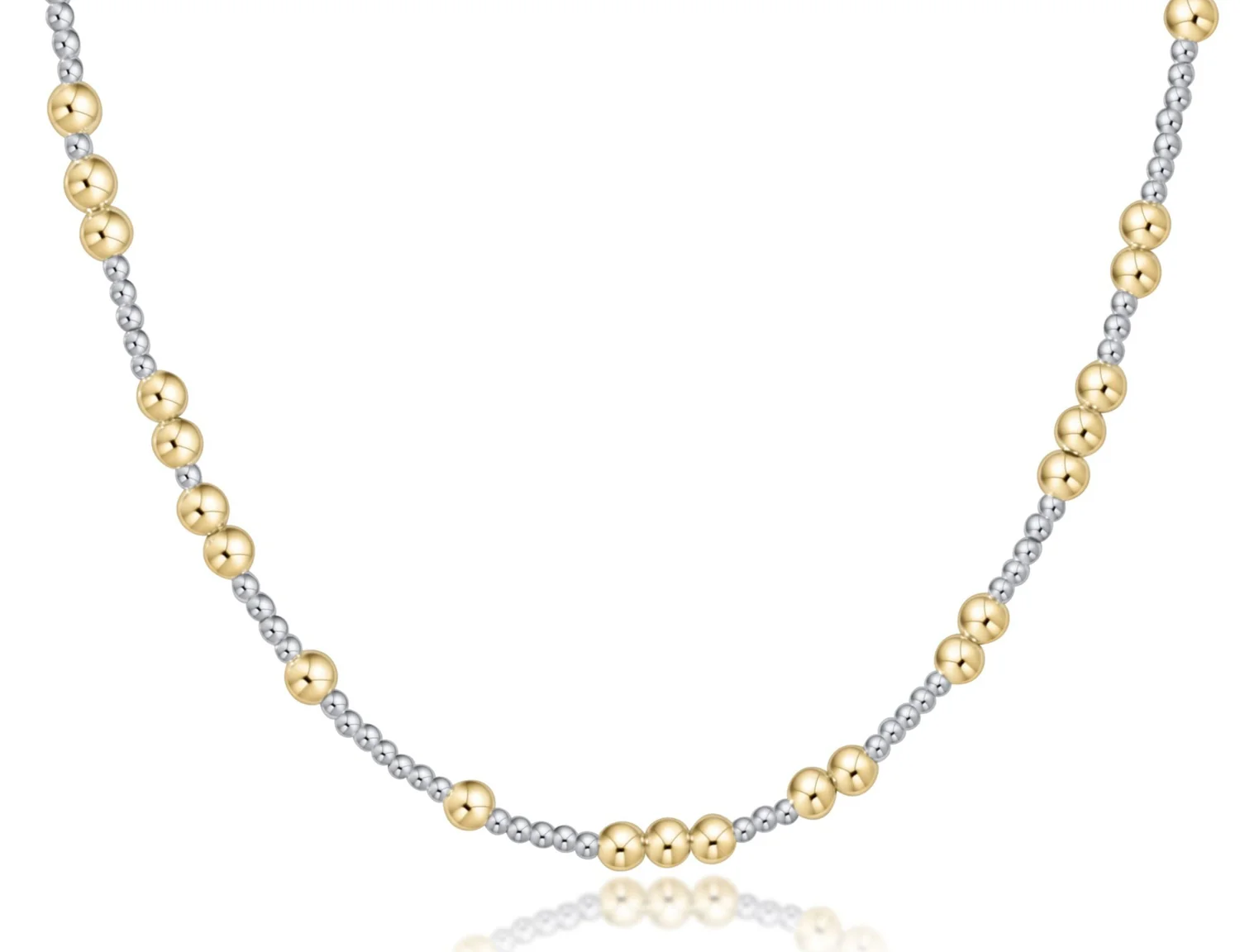 enewton 15" Choker Hope Unwritten-4mm Mixed Metal