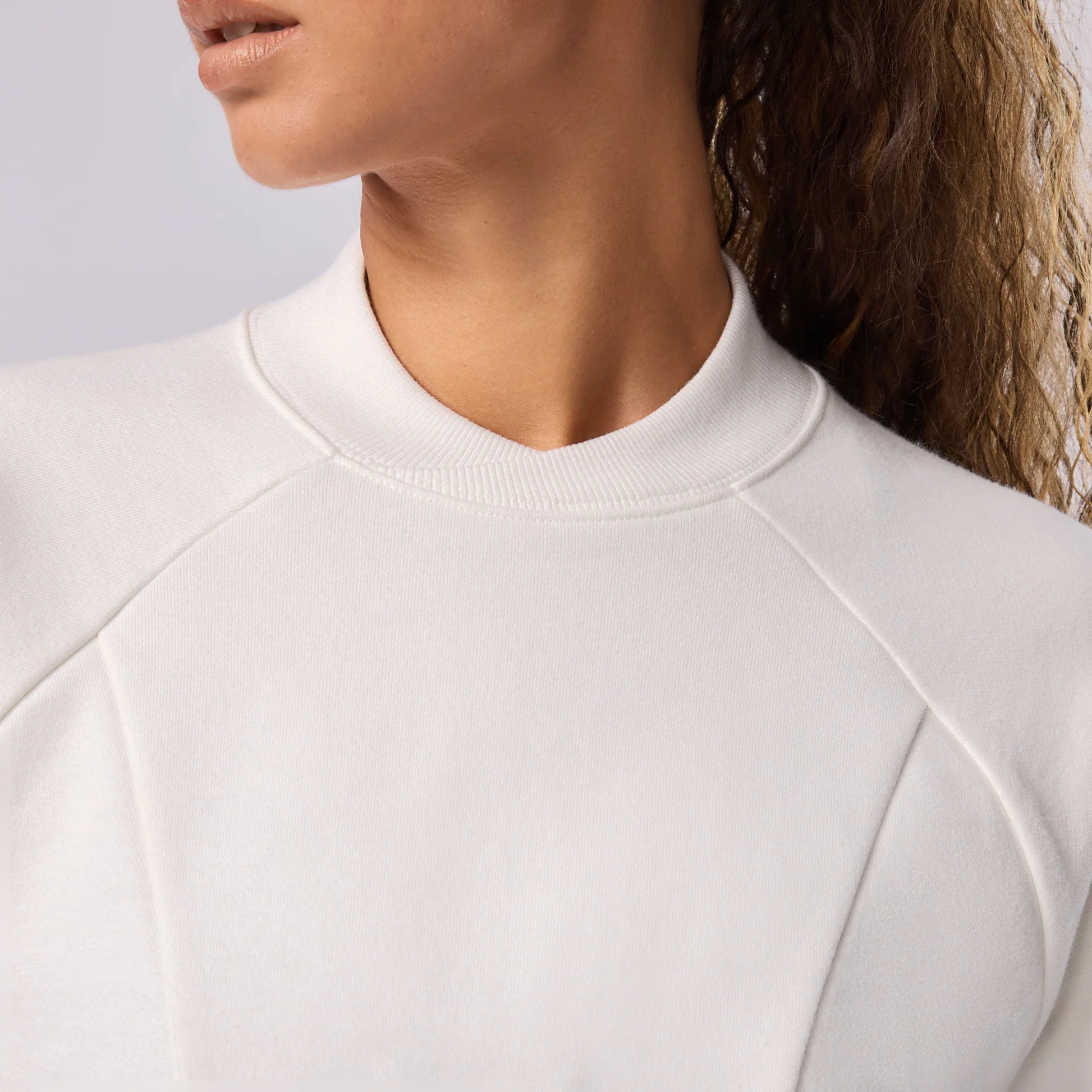 Tavi High Collar Sweatshirt