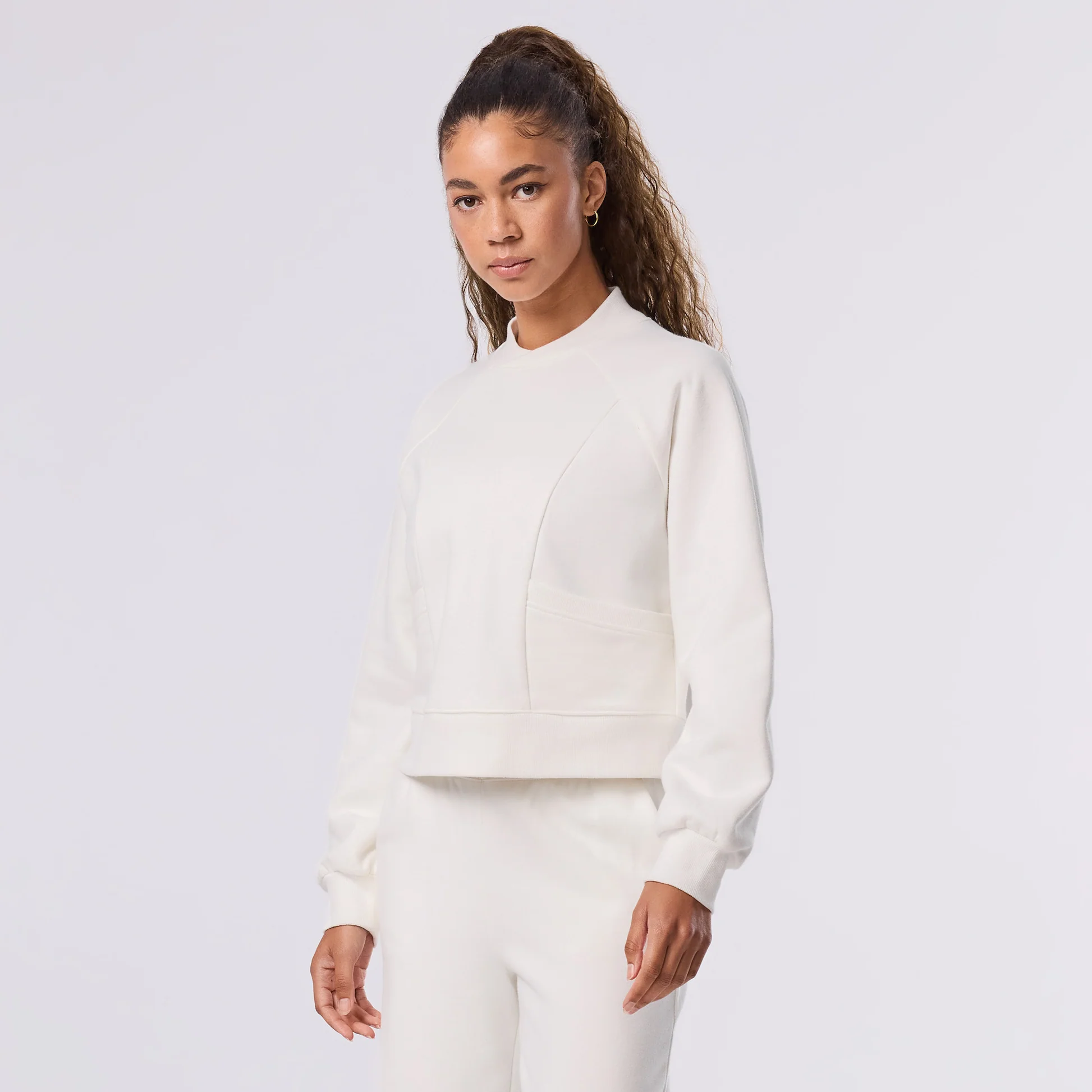 Tavi High Collar Sweatshirt