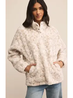 Z Supply Brooklyn Leo Sherpa Jacket