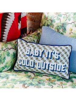 Furbish Studio Baby It's Cold Outside Pillow