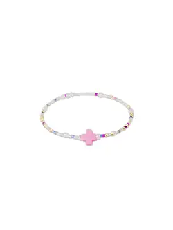 enewton egirl hope unwritten signature cross bracelet-with sprinkles on top