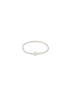 enewton egirl hope unwritten signature cross bracelet-oh snow you didn't