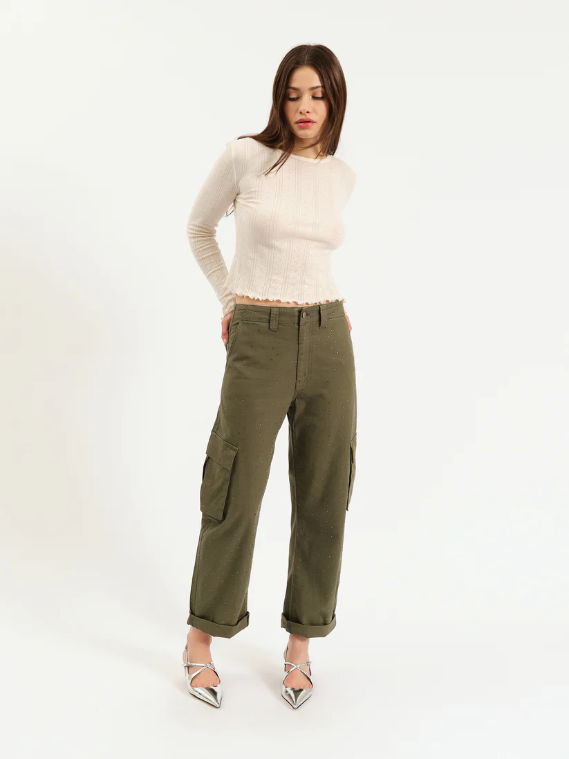 Daze The Squad Curved Leg Cargo Pant