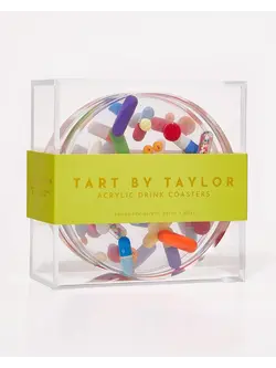 tart BY TAYLOR Classic Pills Coasters Set of 4