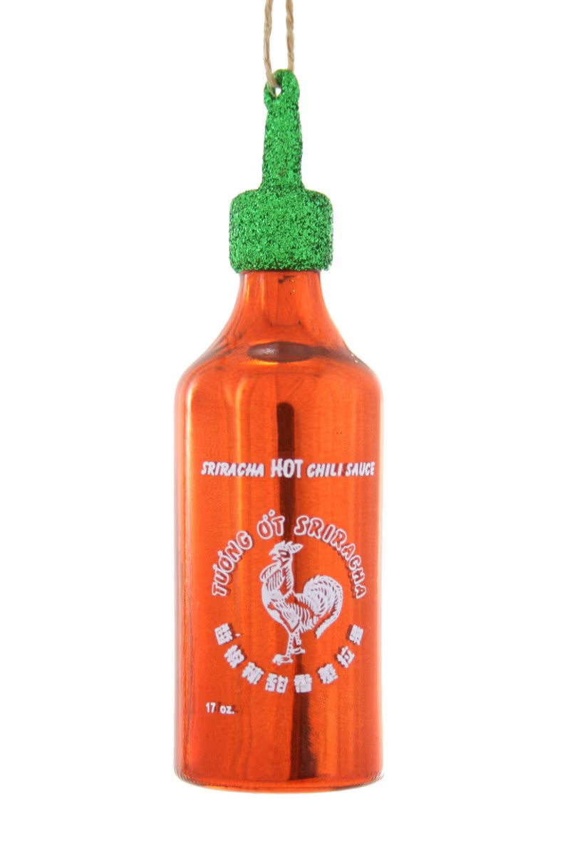 Cody Foster & Co Sriracha Chili Sauce Ornament