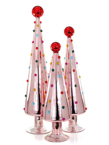 Cody Foster & Co Decorated Dotted Trees (Set of 3)