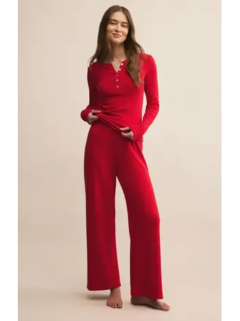 Z Supply Holly Pointelle L/S Top