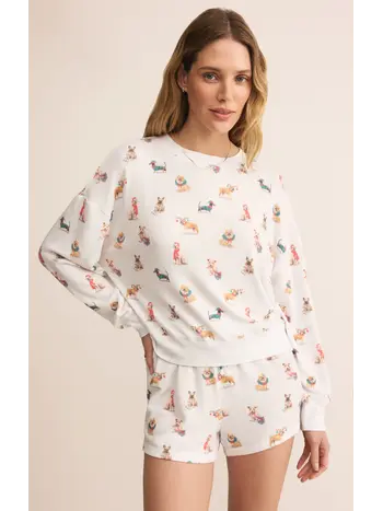 Z Supply Cozy Up Pup L/S Top