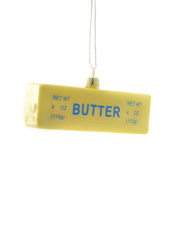 Cody Foster & Co Stick of Butter Ornament (Small)