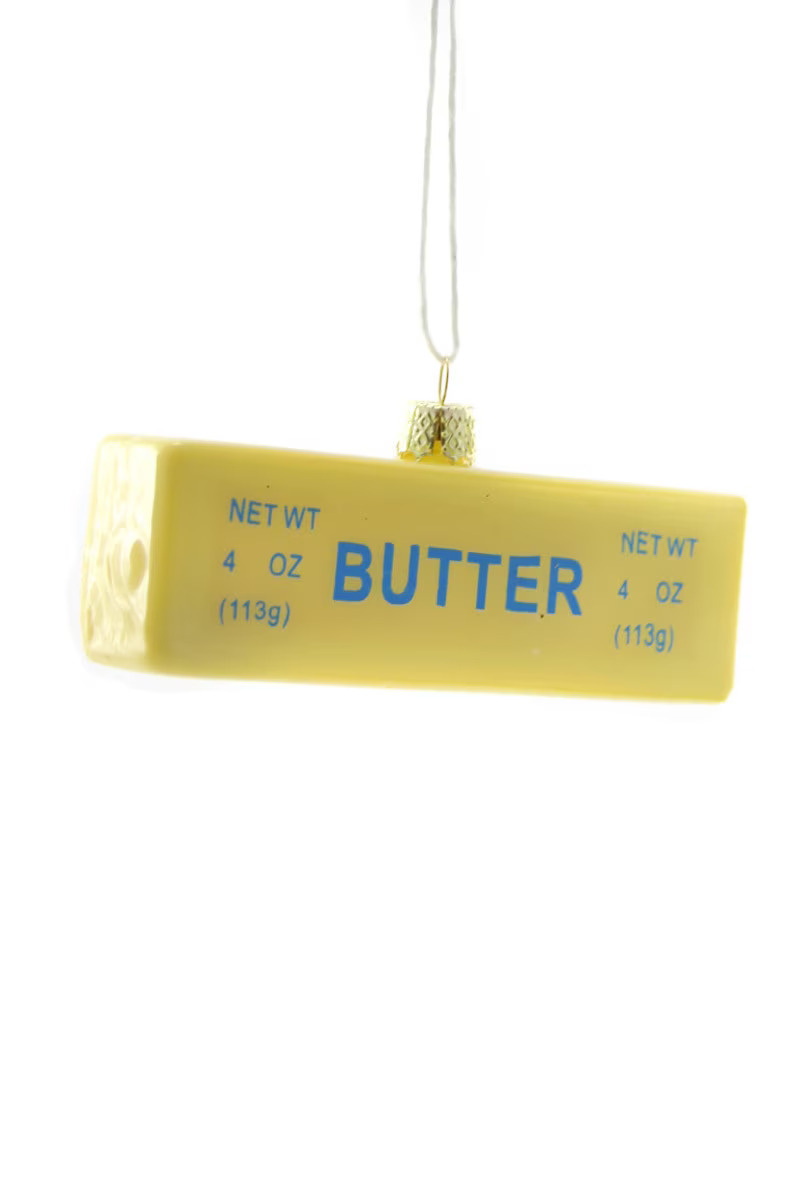 Cody Foster & Co Stick of Butter Ornament (Small)