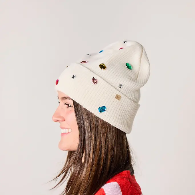 Packed Party Snow Cute Sparkle Beanie and Mittens