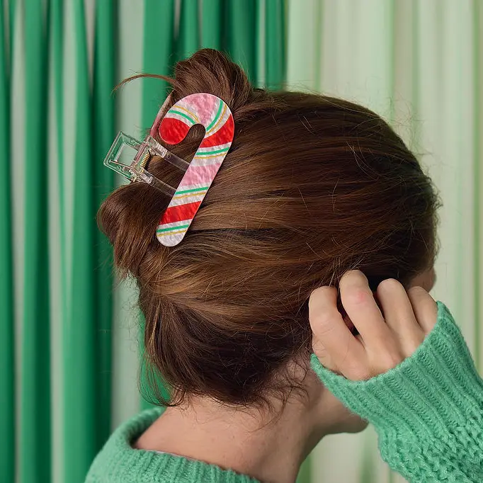 Packed Party Holiday Twist Hair Claw