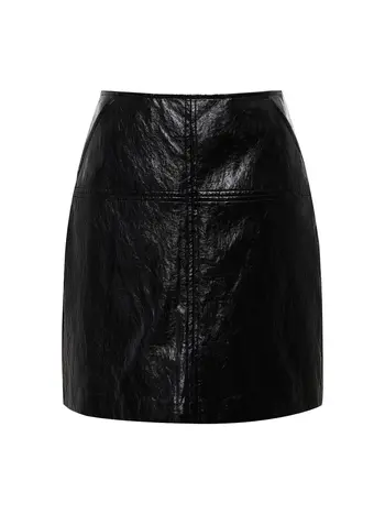 Sanctuary Broadway Leather Skirt