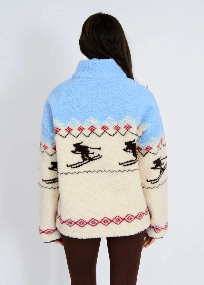 RD Style Alpine Sherpa 1/2 Front Jacket